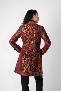 BLENHEIM DRESS COAT - RED