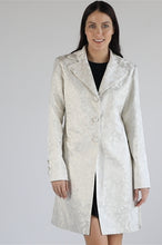 Load and play video in Gallery viewer, MAGNOLIA DRESS COAT - WHITE
